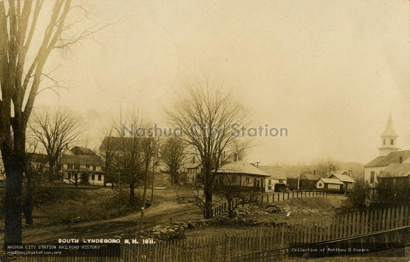 Postcard: South Lyndeboro, N.H. 1911